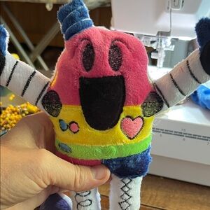 Rainbow Plush Stuffed Animal Toy 12” Baby Bot